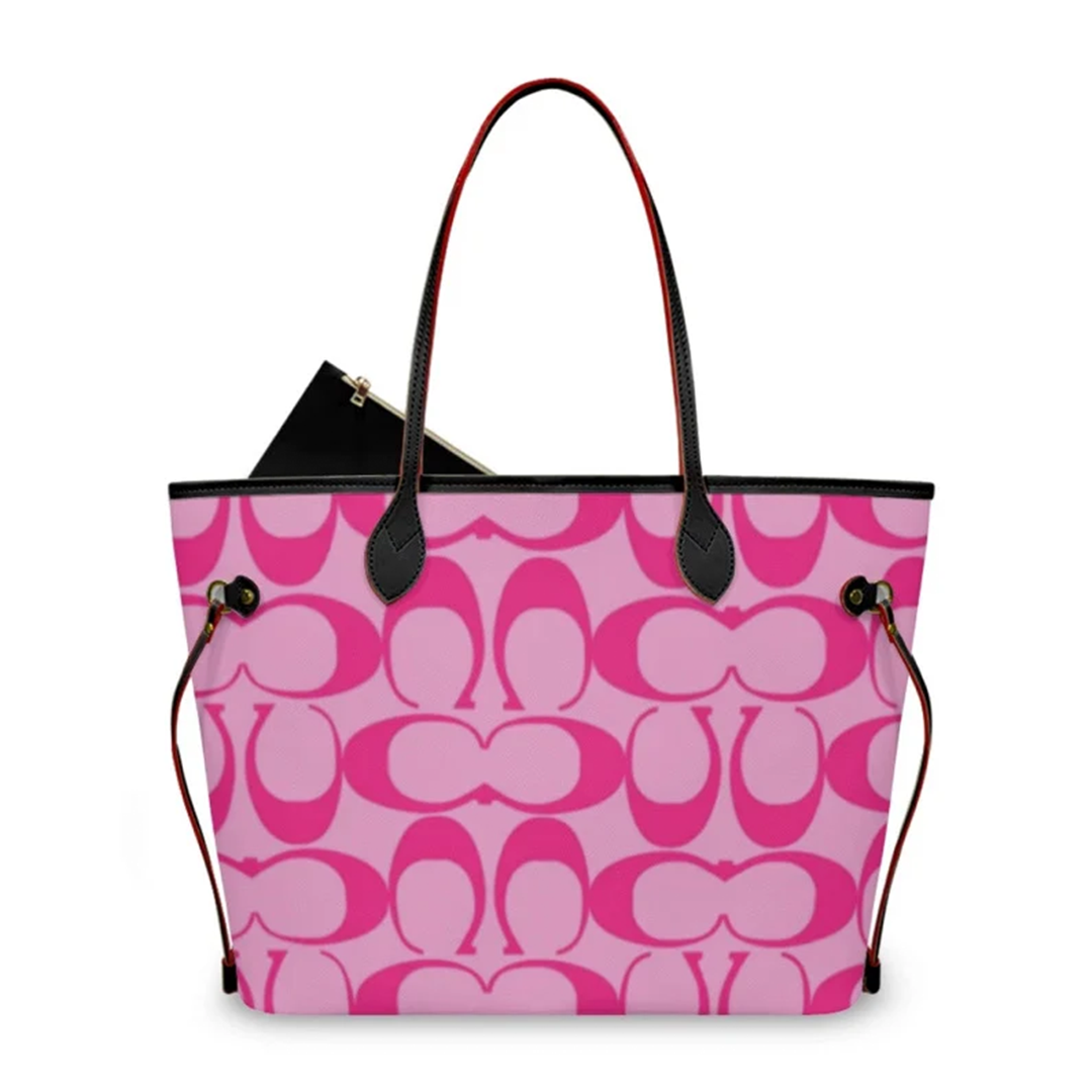 COACH PINK TOTE BAG