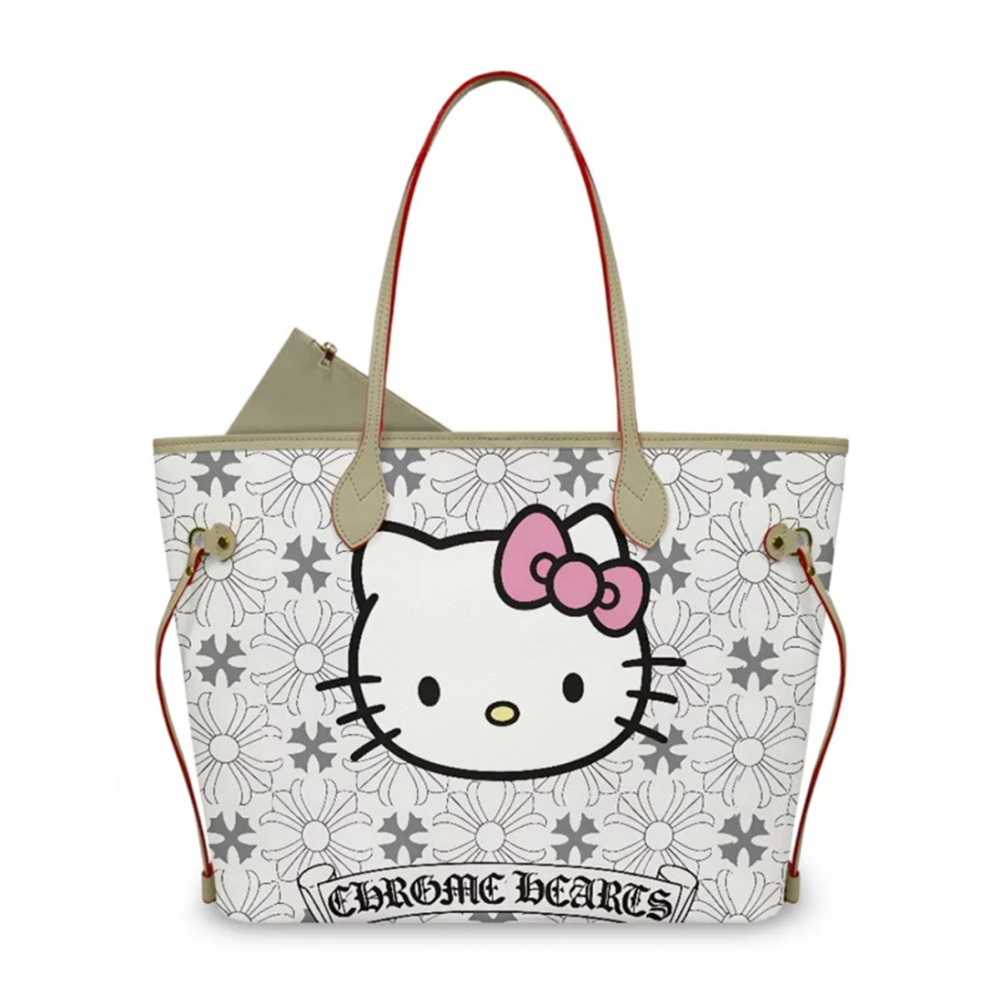 HK CHROME TOTE BAG