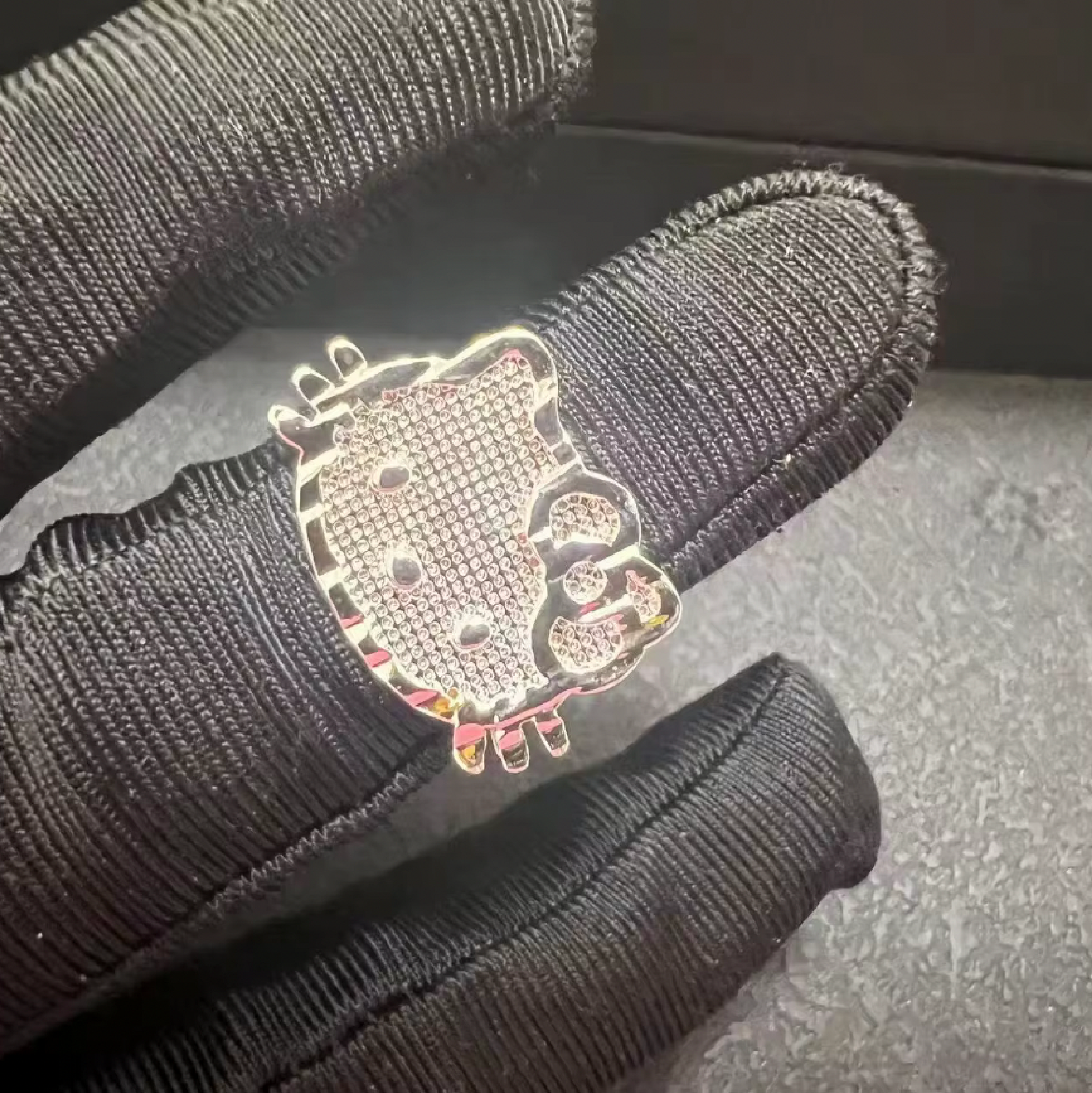 HK FACE RING SILVER