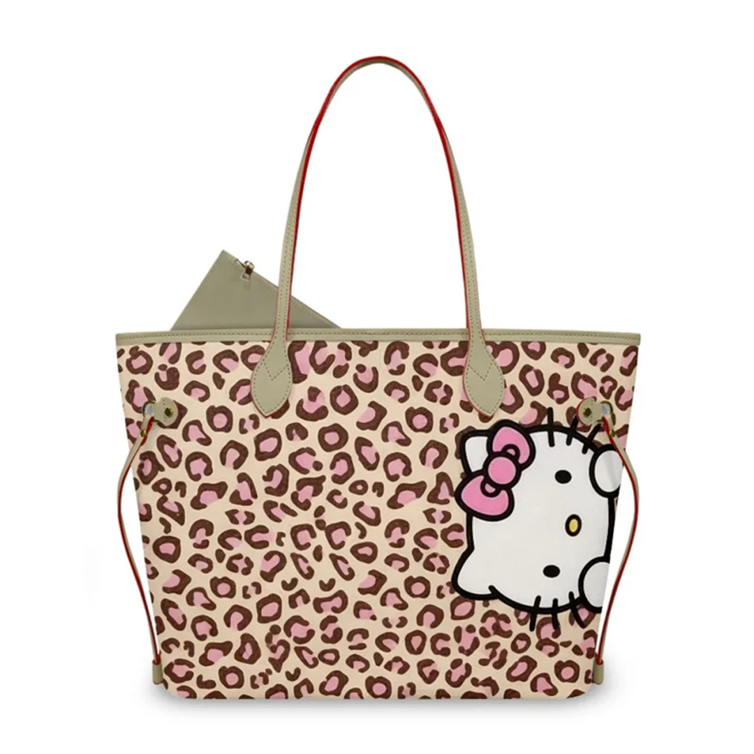HK LEOPARD TOTE BAG